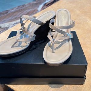 Cole Haan Nike Air strappy wedge sandal size 11m